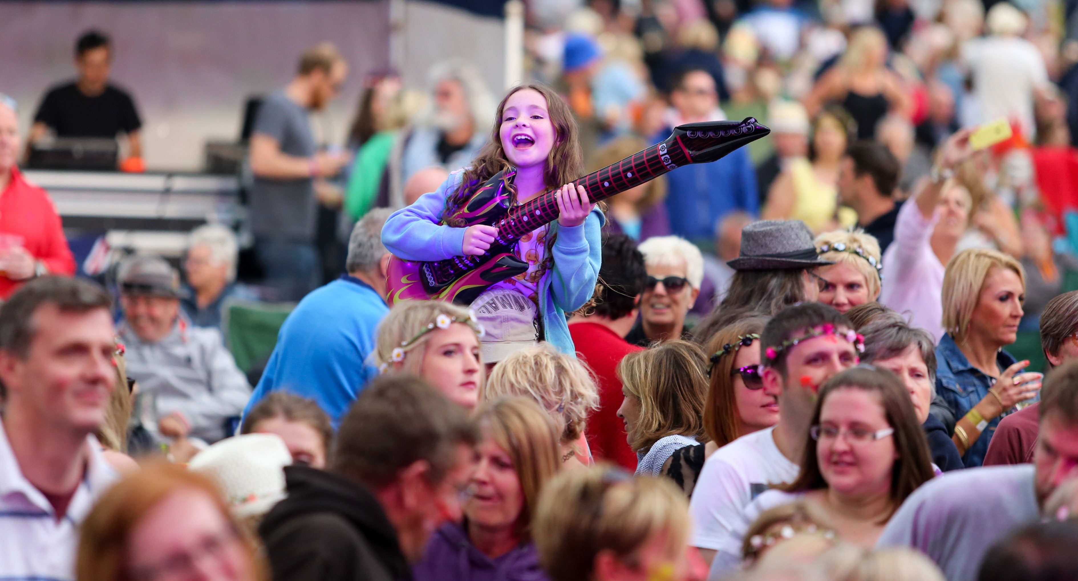 Kids enjoying a family-friendly festival